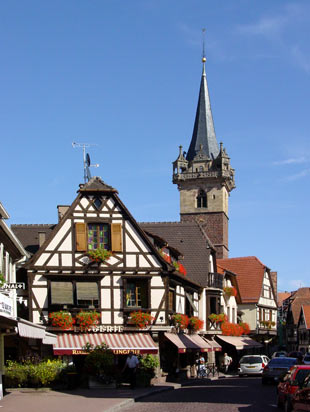Obernai on Alsace Wine Road - click to close