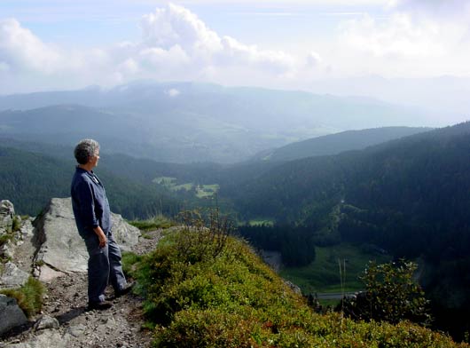 Walking in the Vosges Mountains - click to close