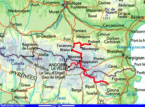Andorra and Ariege - click to close